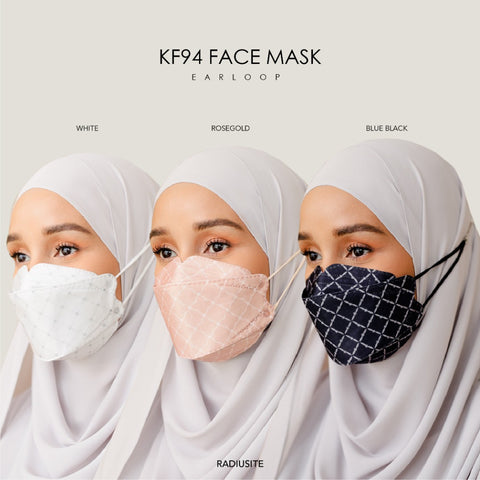 KF94 Earloop Face Mask by Radiusite